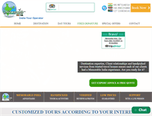 Tablet Screenshot of memorableindia.com